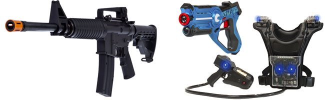 Laser Tag Equipment Examples