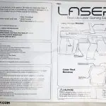 Laser X Long Range Blaster Instructions Front